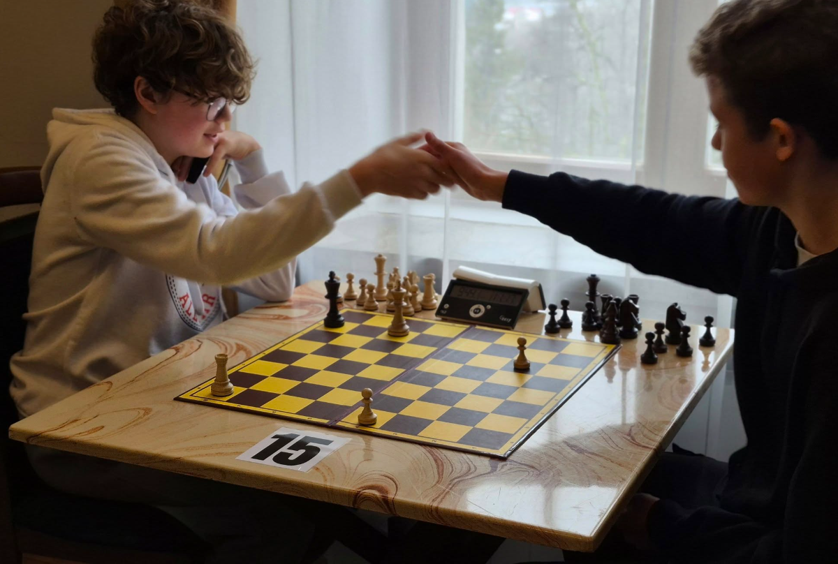 Uczestnicy turnieju podczas gry